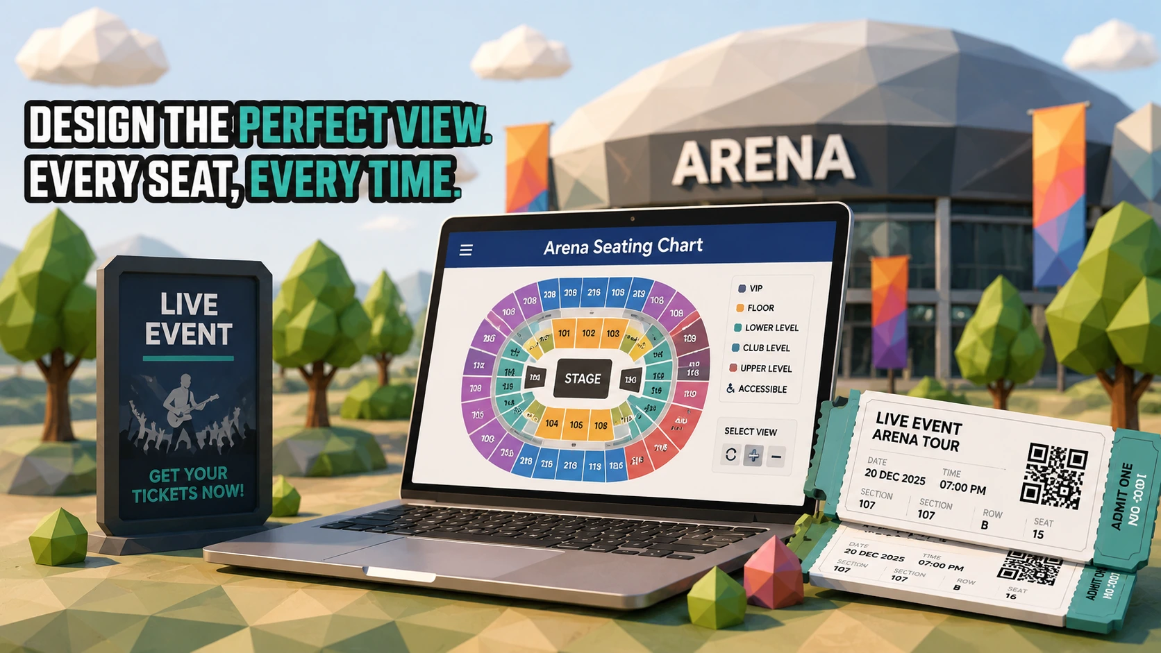 Arena Seating Chart