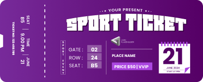 free printable event tickets for sports