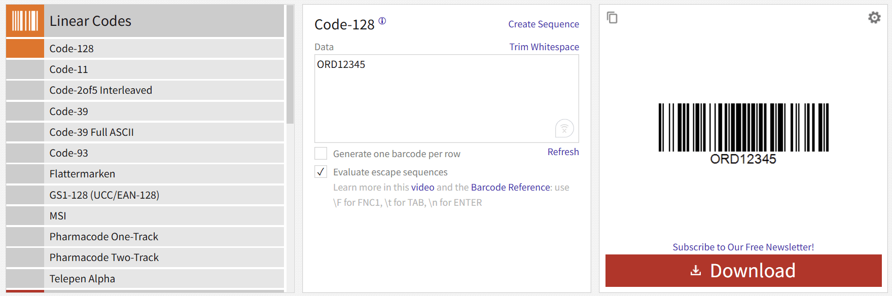 Free Online Barcode Generator Create Barcodes for Free! Google Chrome 02 06 2025 22 34 38