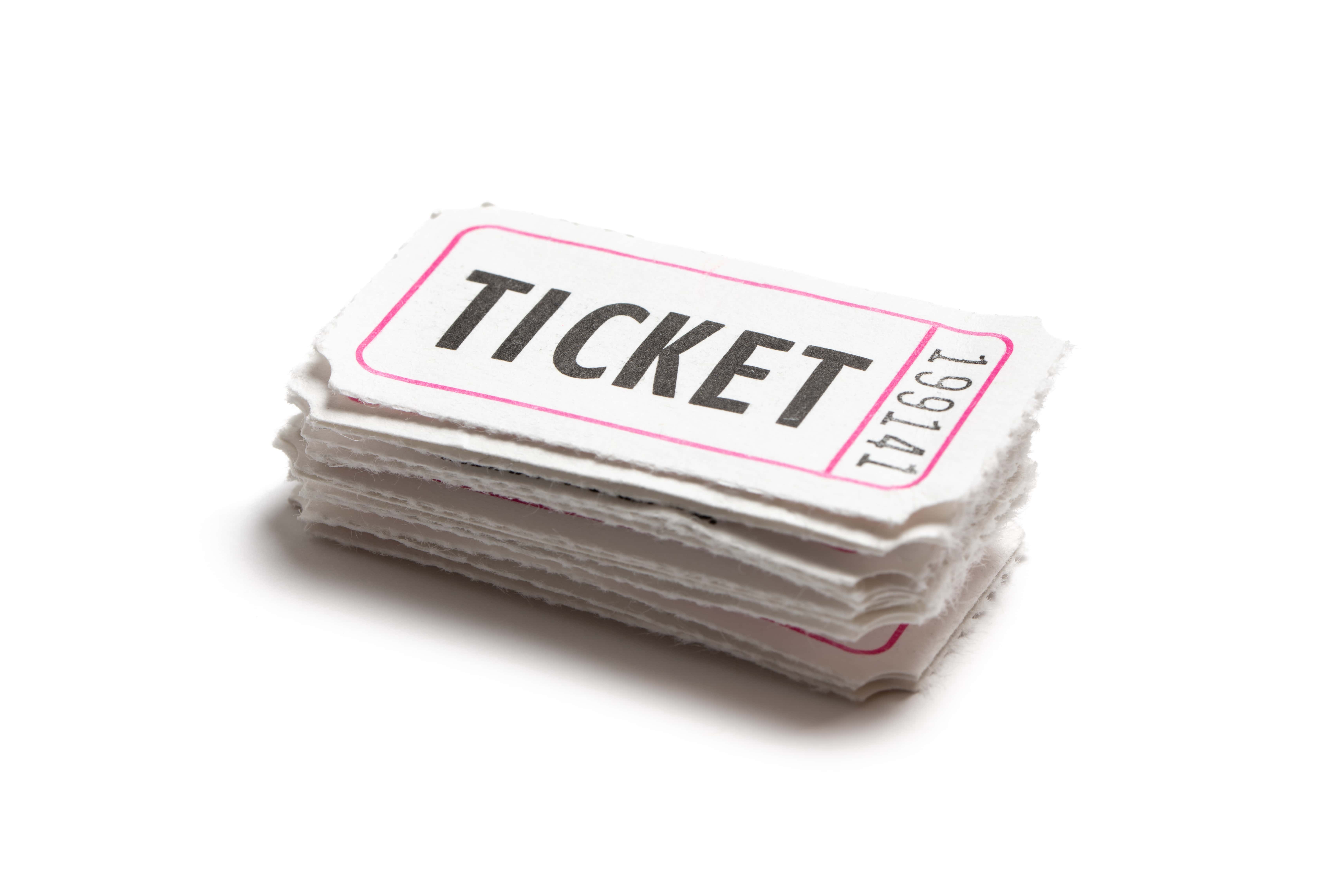 how to make paper tickets